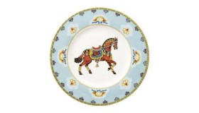 Samarkand Aquamarine Salad Plate